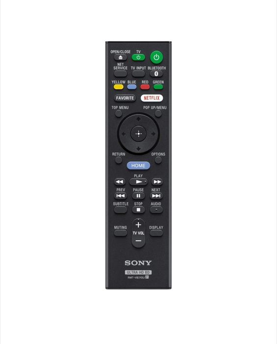SONY Blu-ray DVD Player 4K HDR