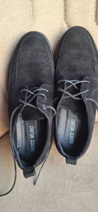 Обувь мужская из натурального нубука, размер 42