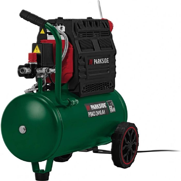 Compresor Silentios 24L 10 bari 2 pistoane