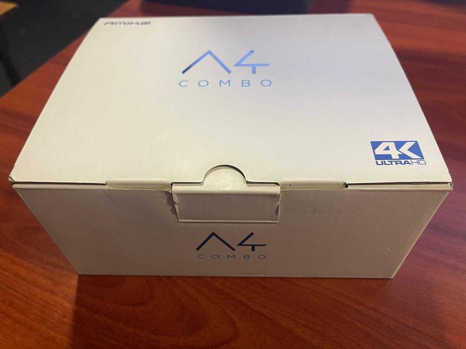 Receptor 4K Amiko A4 Combo Satelit+Terestru+Cablu, Android, WiFi, LAN