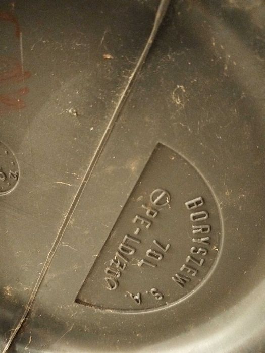 Бидон с капак на резба 70 литра, кофи