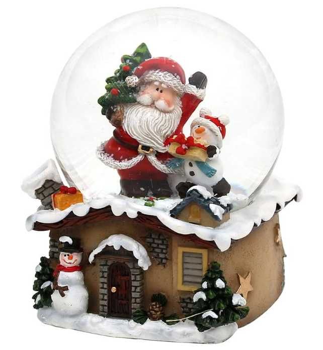 Glob de zăpadă Dekohelden24 cu Moș Crăciun