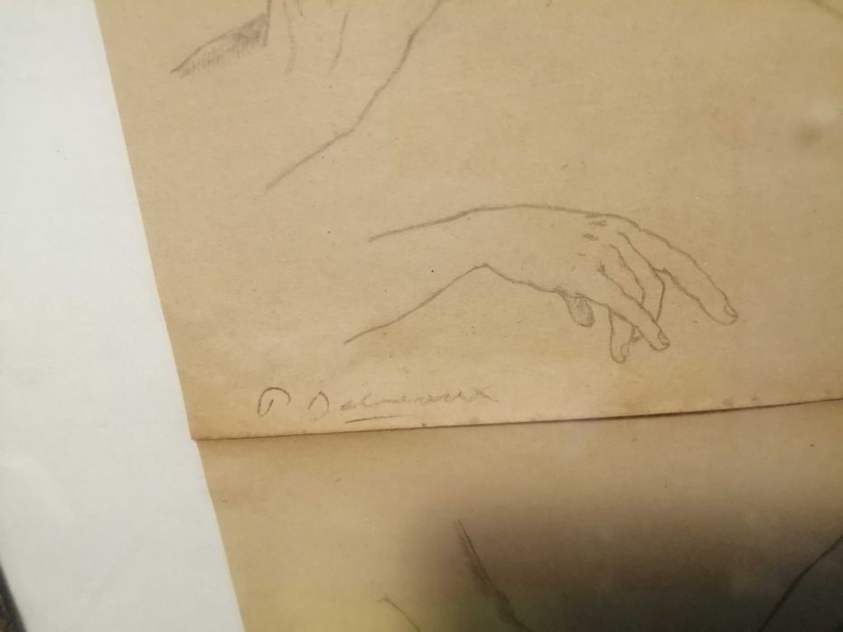 Tablouri Paul Delvaux - desene de colectie, studii originale, semnate