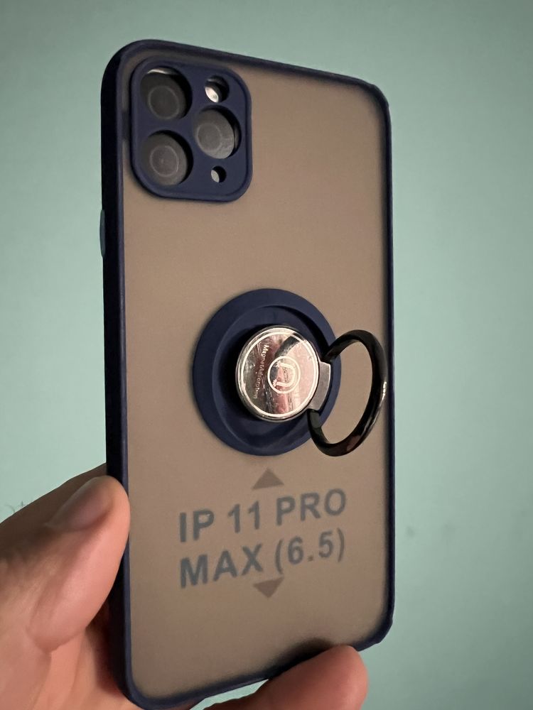 Iphone 11 pro max huse cu magnet si saport