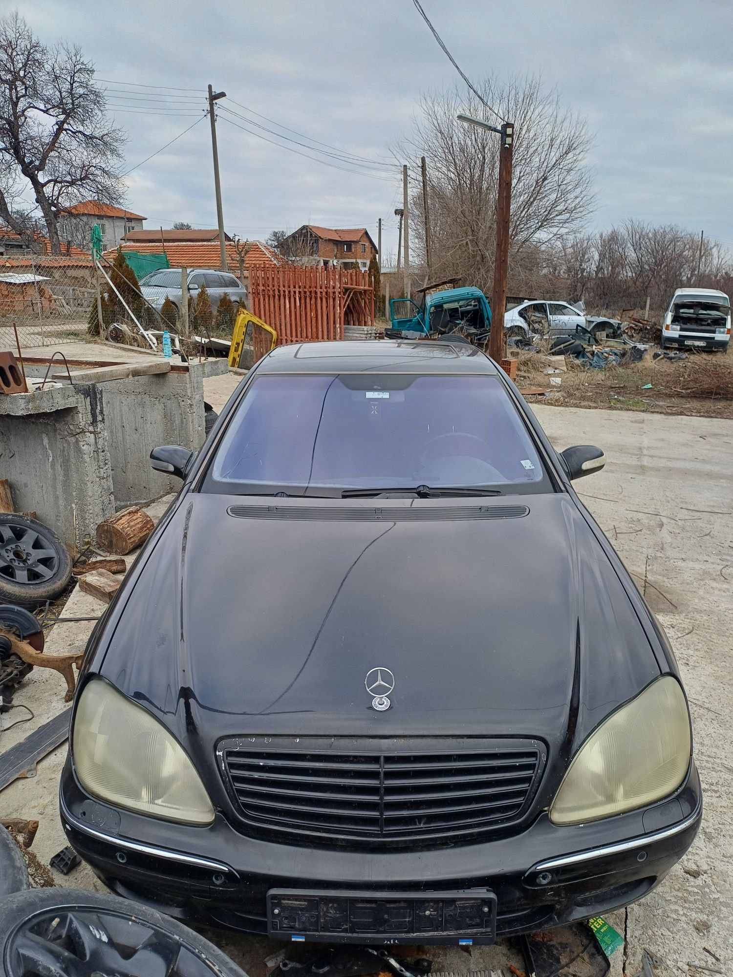Mercedes w220 s320 бензин на части.
