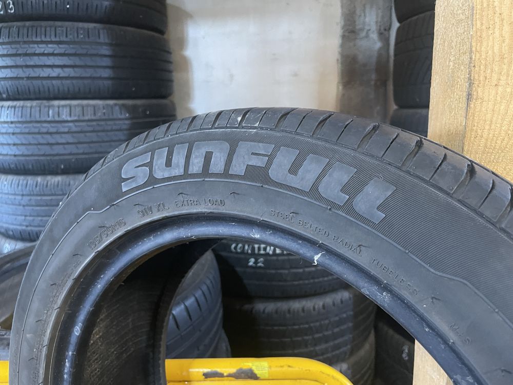 2бр. Sunfull SF888 195/55/16, 6.5мм, ДОТ 2015