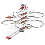 Set constructie Quercetti Skyrail Race, Pista cu bile, 185 piese