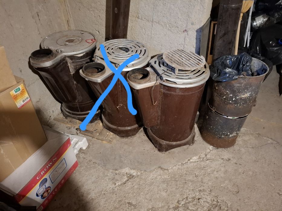 2 броя Печки чудо на дърва и въглища пълен комплект