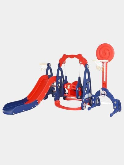 Срочно! Игровая для деток, горка, качели, баскетбольное кольцо