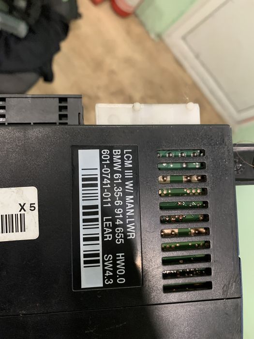 Лайт модул Х5 е53 пре фейс light modul x5 e53 bmw