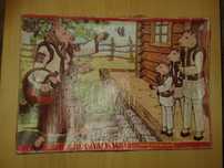 Puzzle Capra cu trei iezi