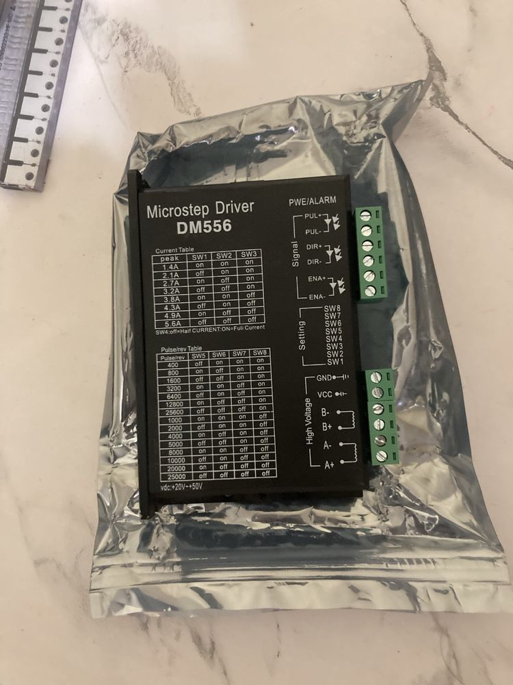 драйвер шагового двигателя dm556