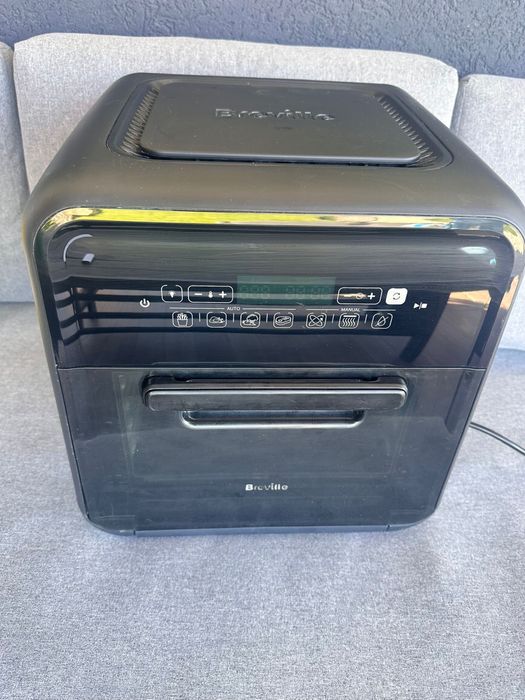 Airfryer, friteuză cu aer cald și rotisor, fără ulei, Breville, 10L