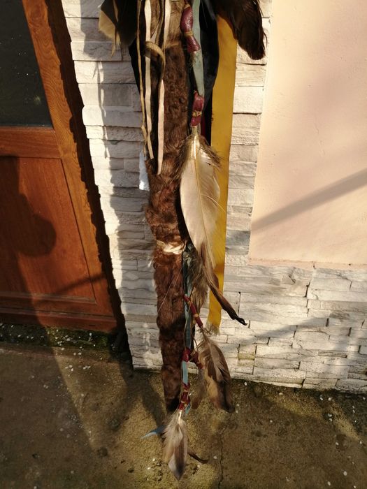 Toiag vechi de colectie, aspect tribal