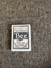 Игральные карты Bee Stingers Black