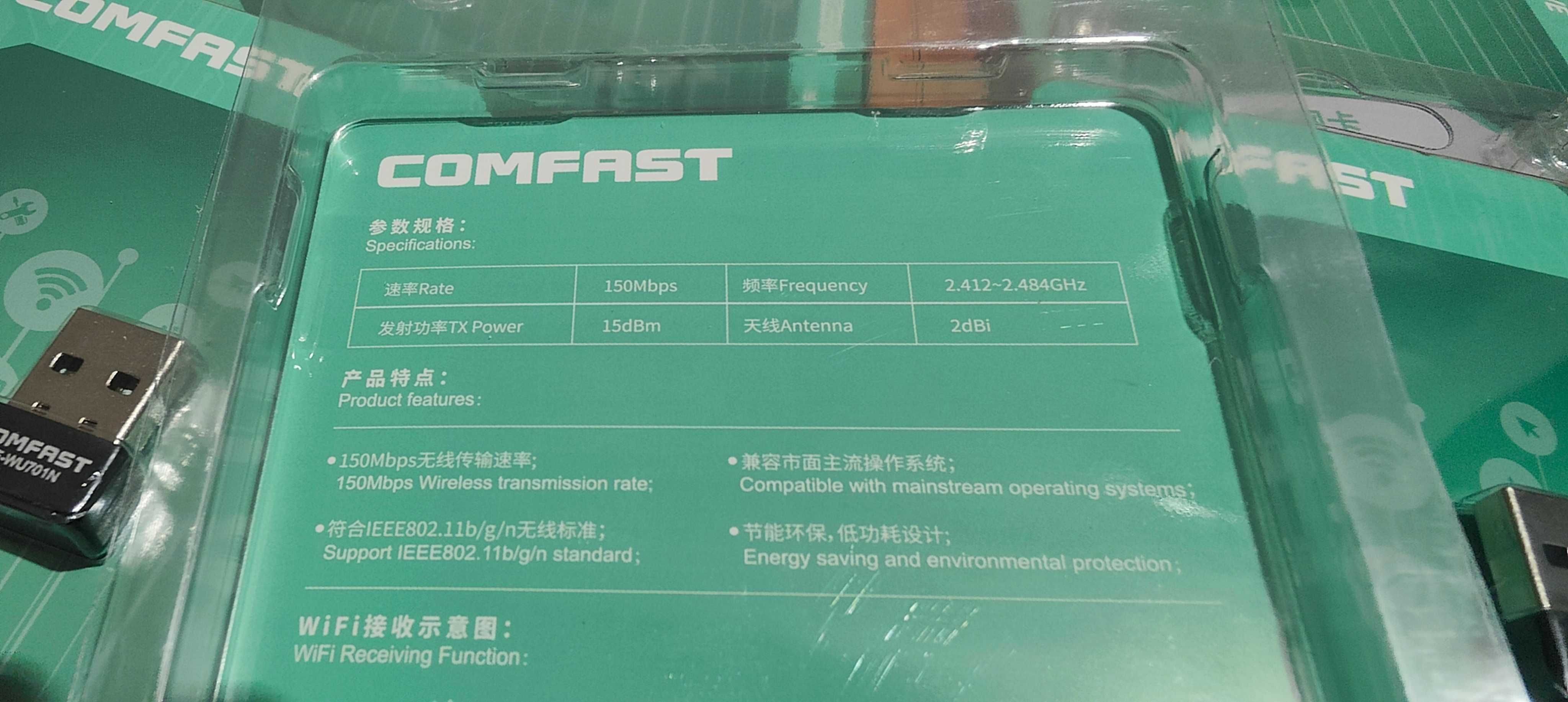 Stick Wireless Comfast 150 Mbps