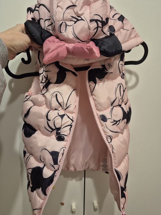 Vesta groasa pentru fetite minnie mouse marimea 98