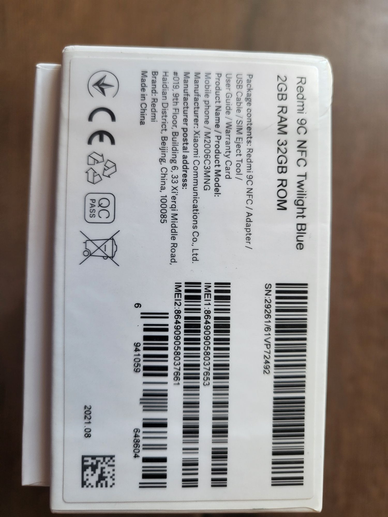 Xiaomi Redmi 9C NFC