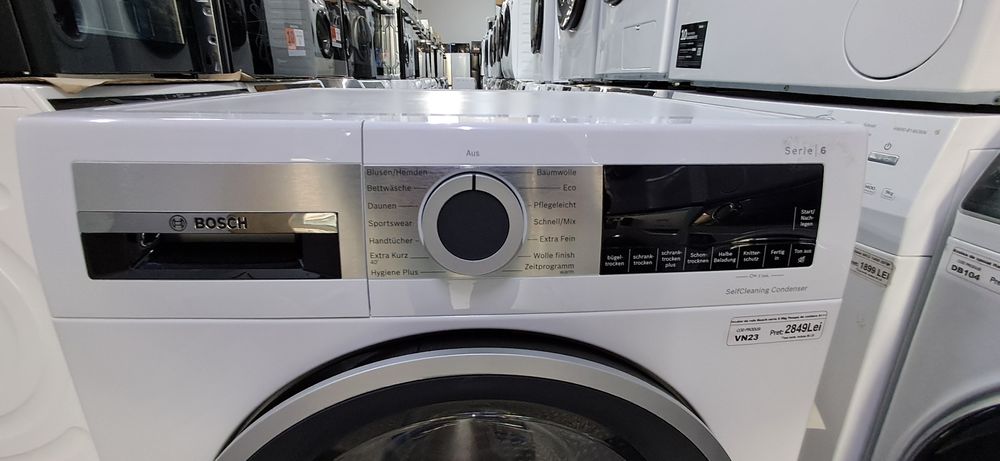 Uscator de rufe Bosch seria 6 8kg import Germania Garanție VN23