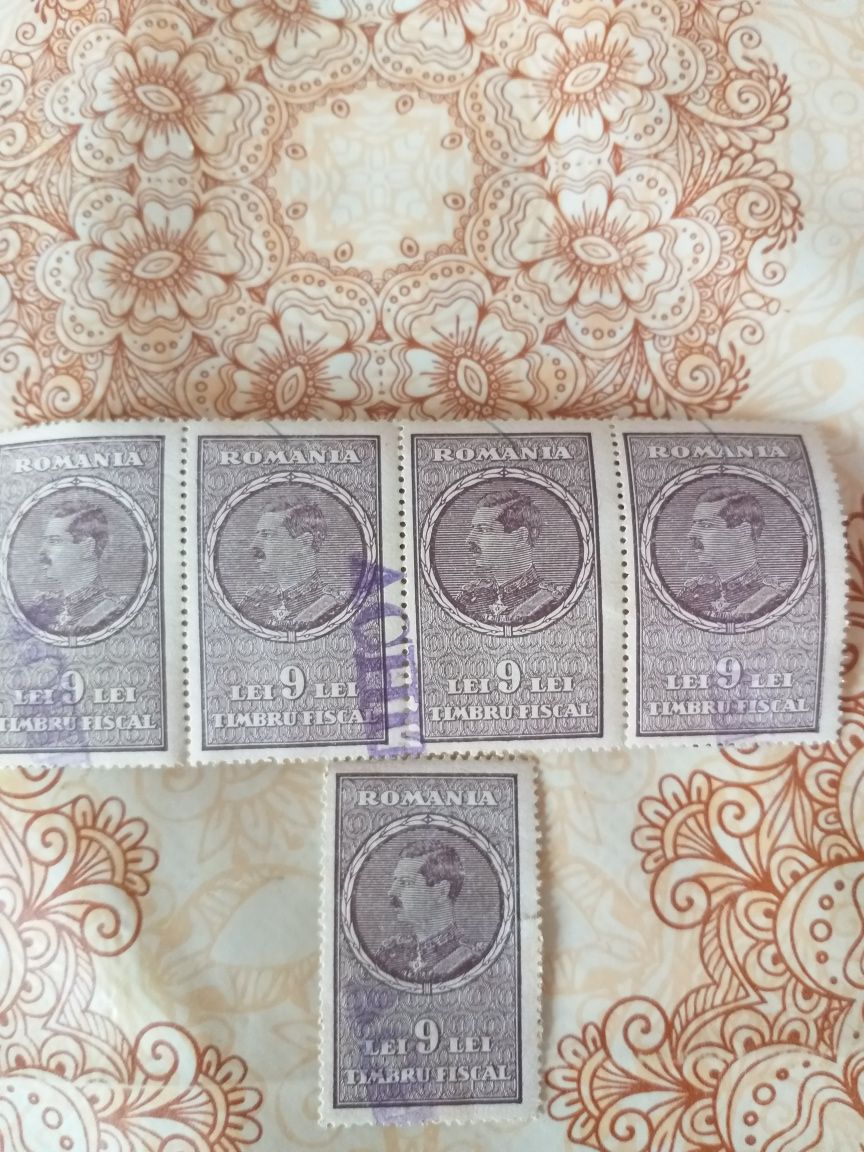 Timbre fiscale anul 1940