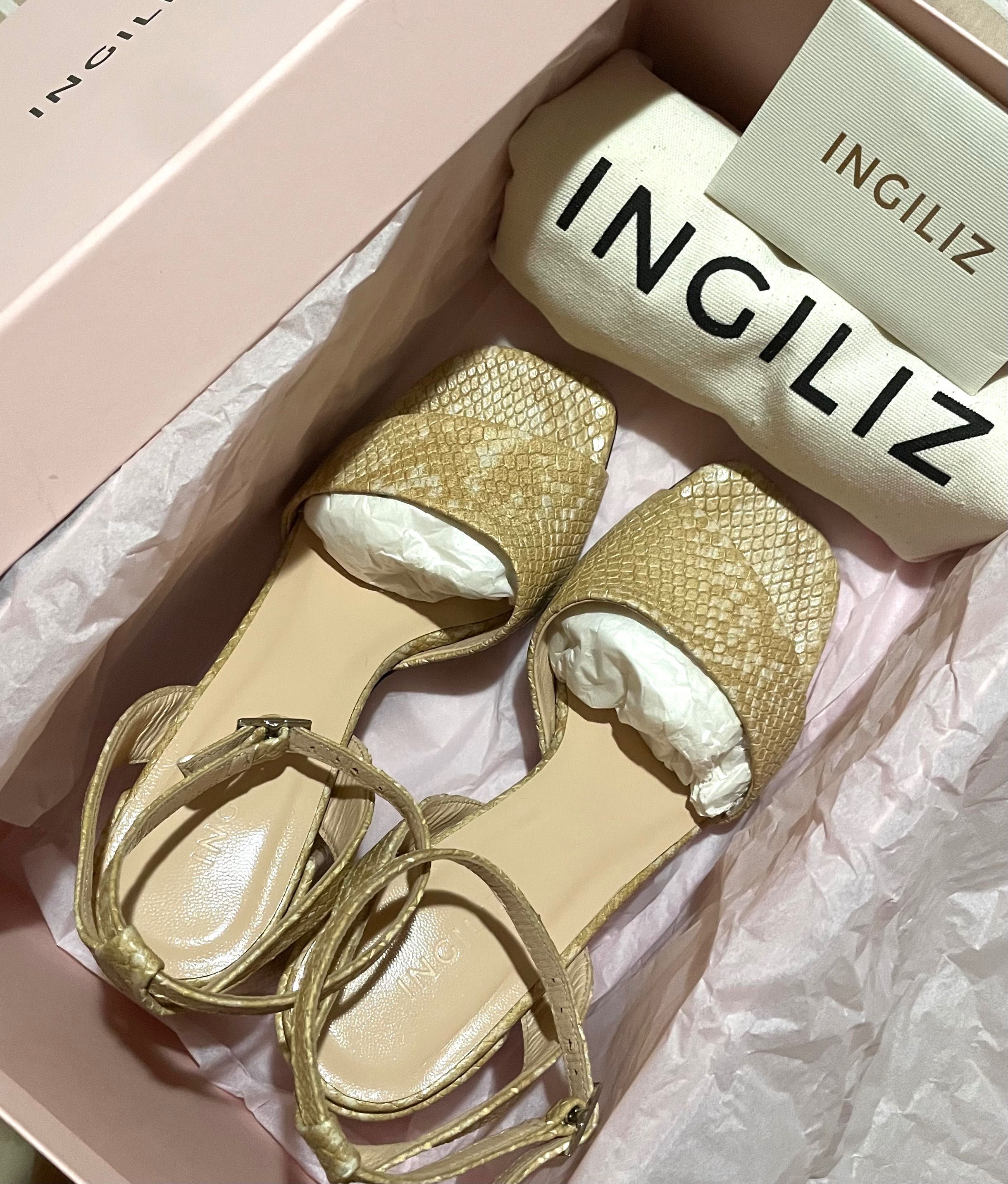 Сандали на ток INGILIZ