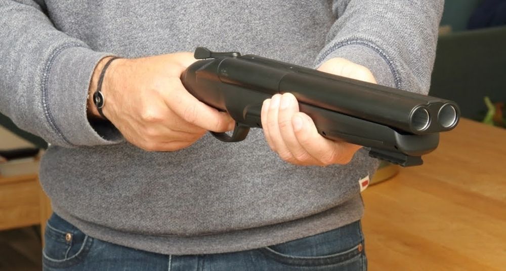 Lichidare Stoc HDS 68 Shotgun Pusca Airsoft 16j CO2 Paza ProtectiePaza
