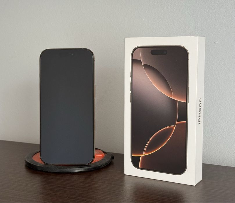 Iphone 16 Pro; Black; Ca Nou Factura/ Garantie Emag