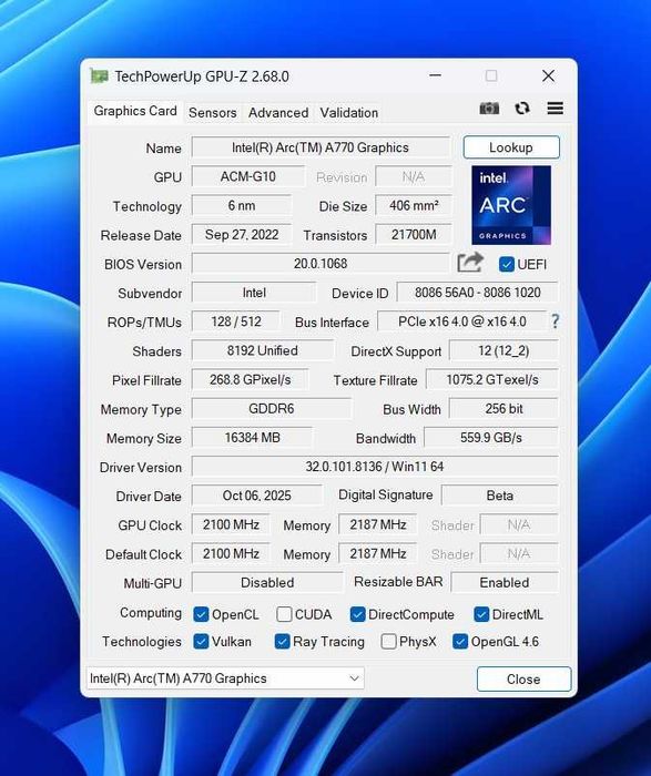 PC Gaming ITX ROG I9 12900KF