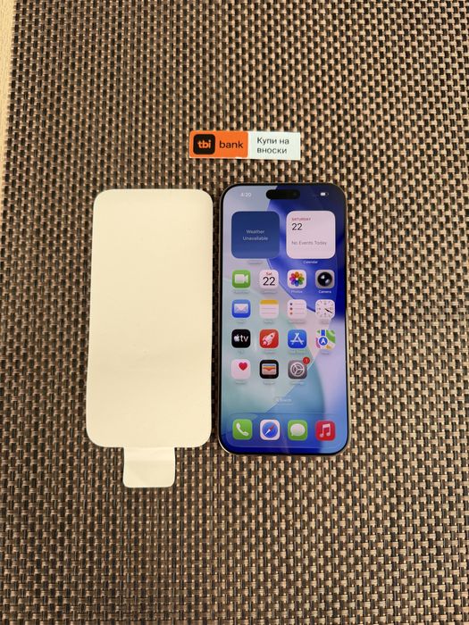 НОВ!100% iPhone 16 Pro max*ЛИЗИНГ 70лв/м  DESERT айфон 16 про макс