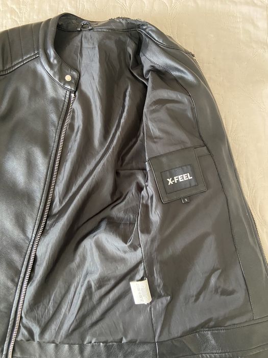 Мъжко кожено яке S