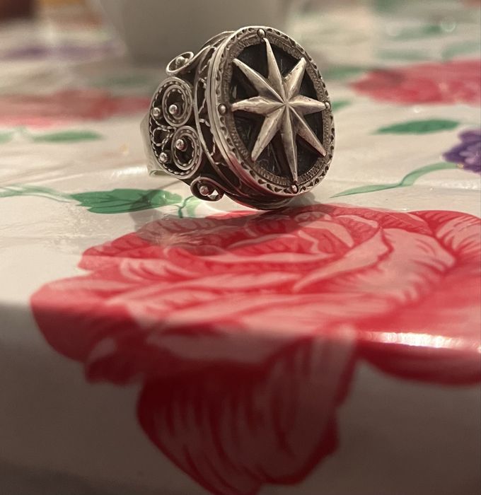 Печатка,перстень,серебро чистое 999к.ручная работа