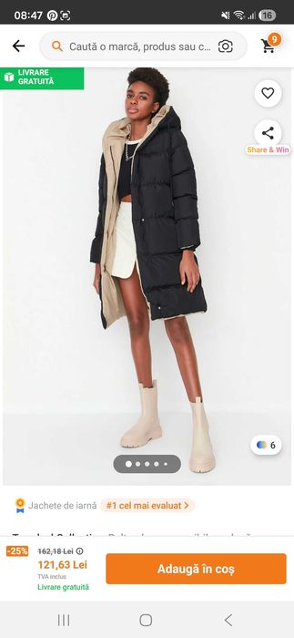 Geaca nouă Trendiol