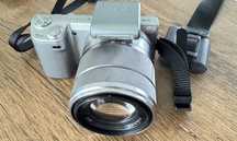 Aparat foto mirrorless Sony Nex 5N camera error si obiectiv Sony 18-55