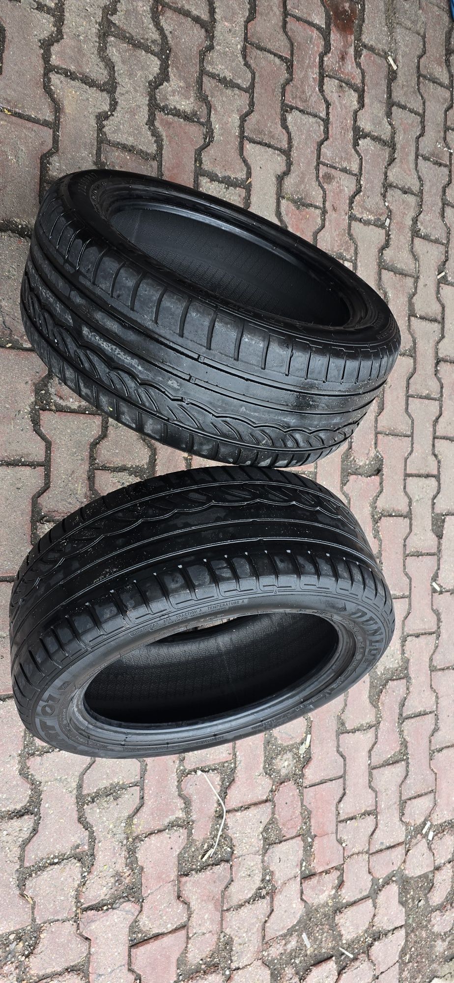 4 Anvelope vara bucăți  Dunlop sp sport și  hankook ventus prime