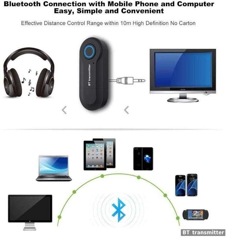 Аудио трансмитер Wireless Bluetooth Transmitter Andven