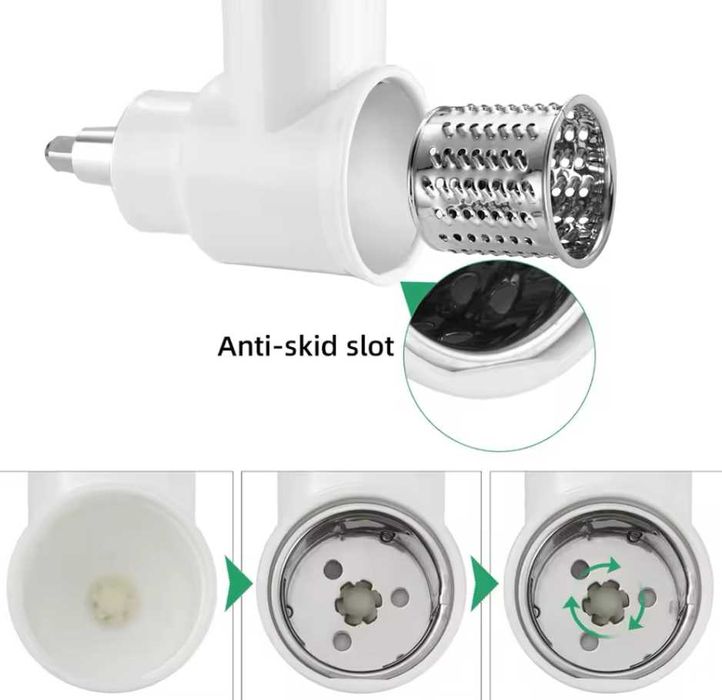 Accesorii razaotare pt. feliere și tocator pentru mixer KitchenAid Nou