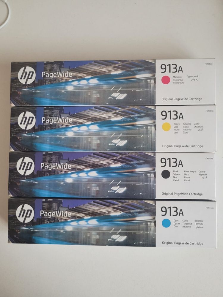 Картридж струйный HP, запечатанные, 3 цвет