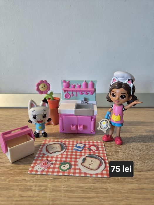 Figurine Gabby si Panda Mâț