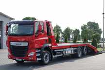 DAF CF 460 / AUTOTURISM CAMION / PLATFORMĂ / CALORIERE HIDRAULICE / TROLIU / EURO 6
