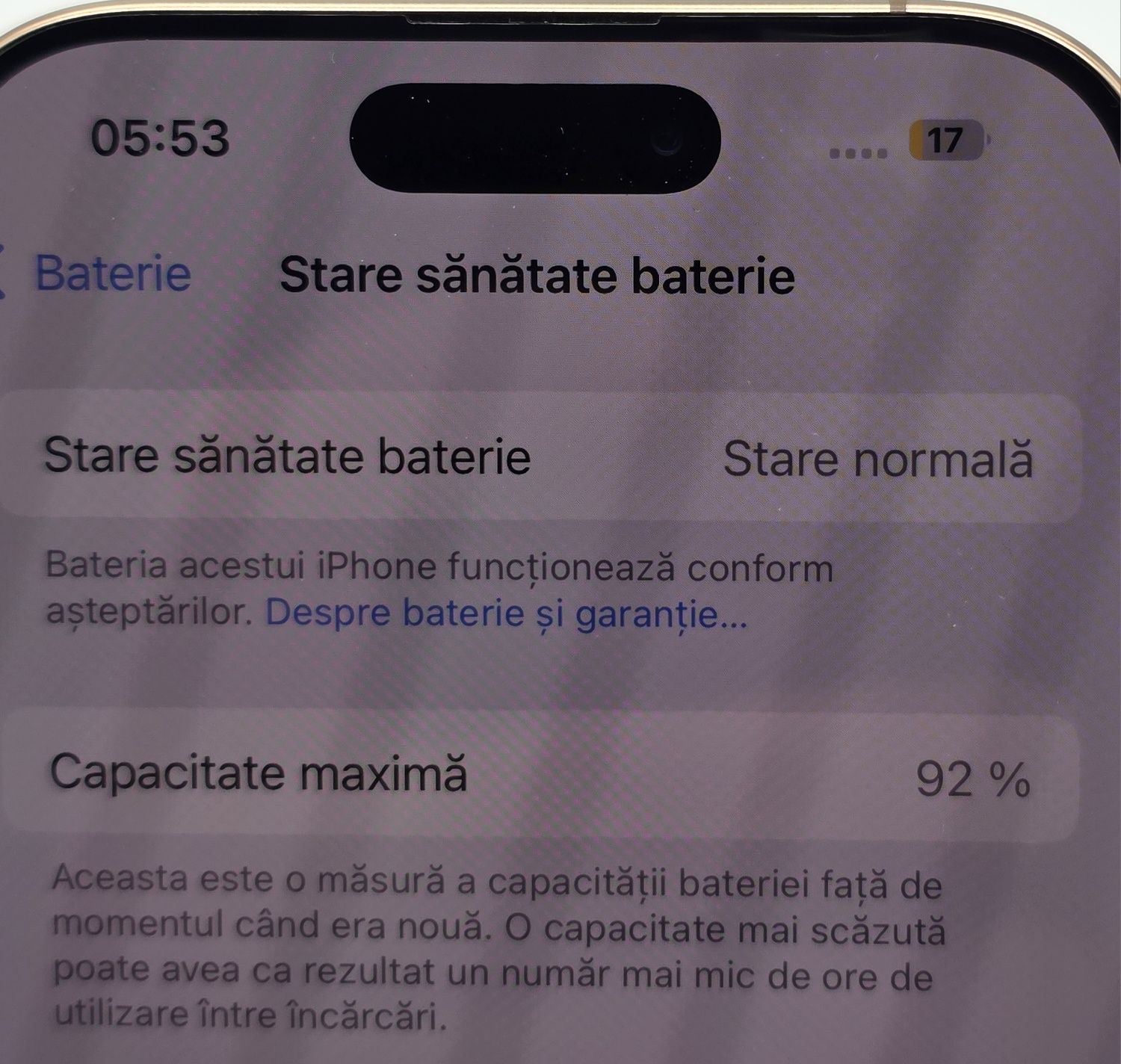 Iphone 16 pro, 128gb, desert Titanium, liber de retea, IREPROSABIL