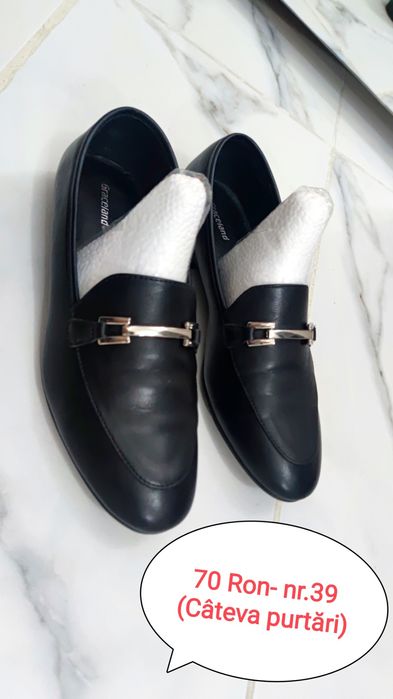 Pantofi damă, câteva purtări, nr. 39
