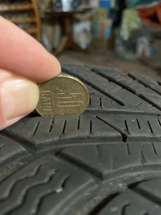 Vand 3 cauciucuri M+S + 4 Jante/Capace 205 55 R16