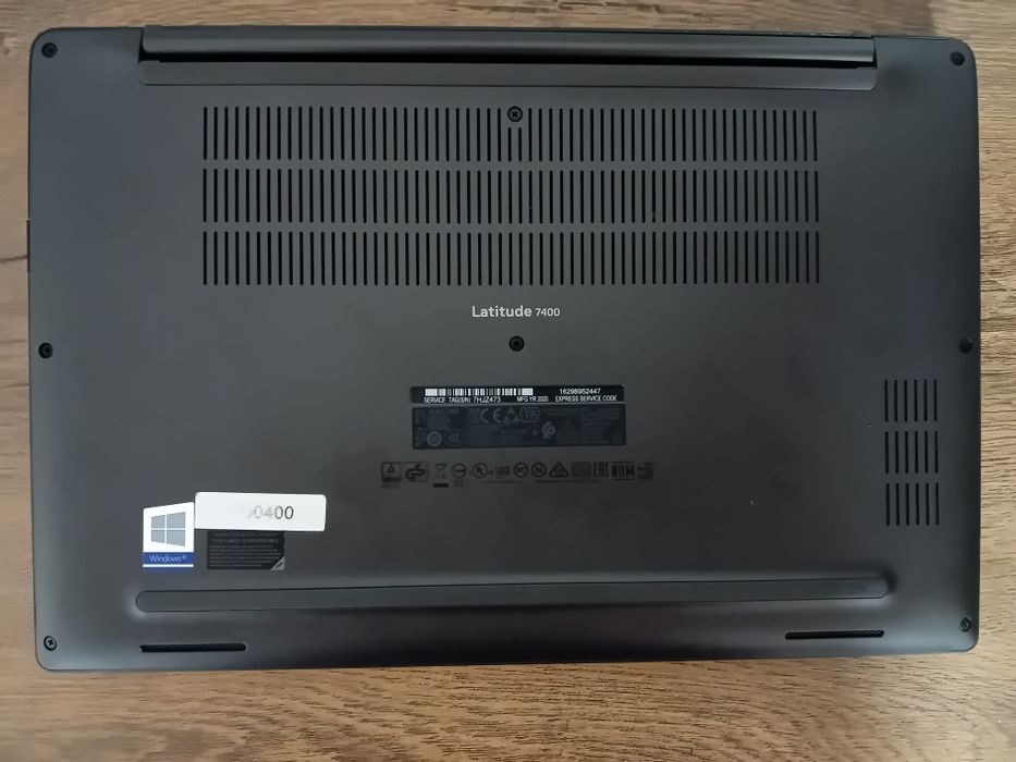 Dell Latidude 7400, i7, gen 8th, 8 GB RAM, 256 GB SSD, 14"
