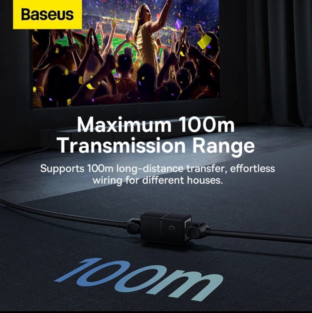 Baseus Трансивер удлинитель для Ethernet