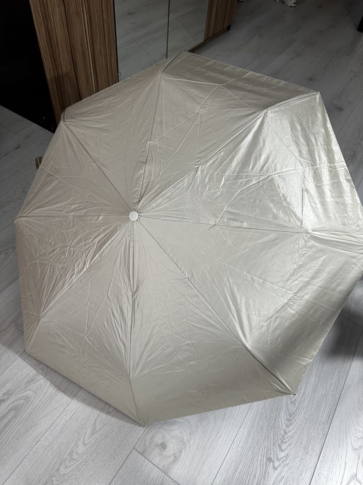 Крепкий зонт 2в1 - от дождя и от солнца, СПФ50