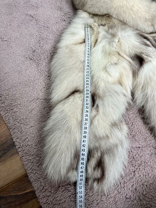 Blană naturală vulpe bej