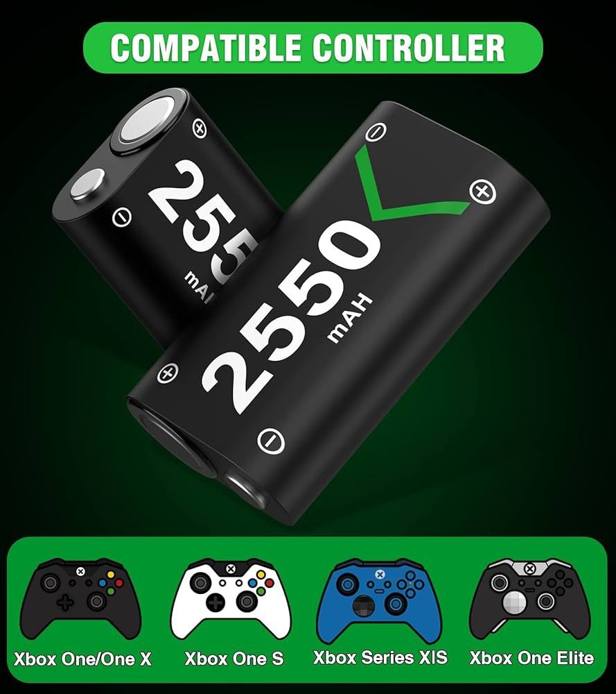 Xbox Оригинални Батерии  2x2550 mAh +зарядно  Series X|S/Xbox One/S/