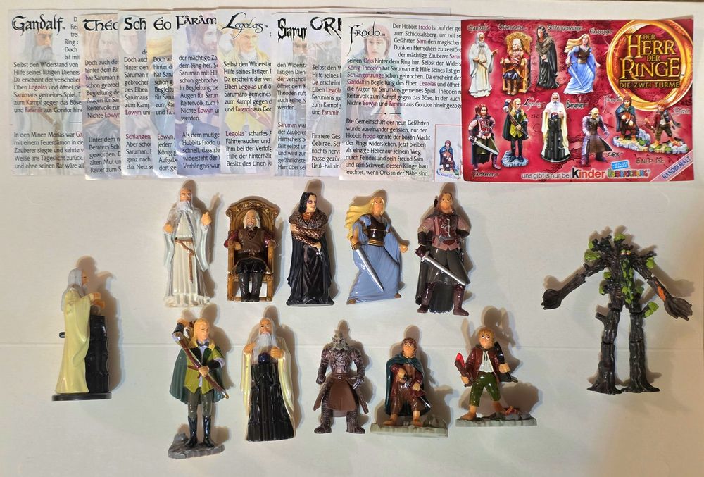 Пълни серии "Властелинът на пръстена" Киндер