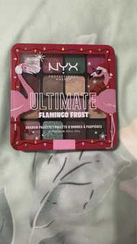 Nyx Ultimate Flamingo Frost - paleta farduri pleoape