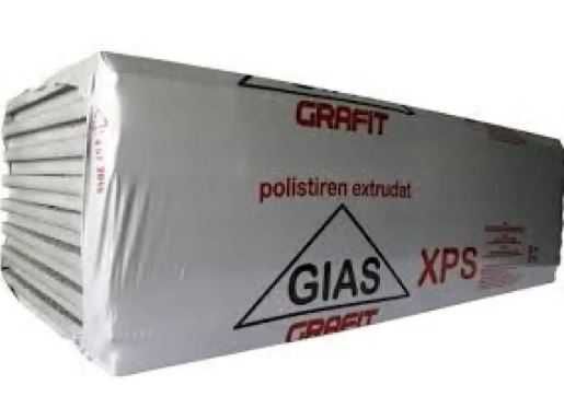 Polistiren extrudat GIAS XPS300, 100 x 1250 x 580 mm